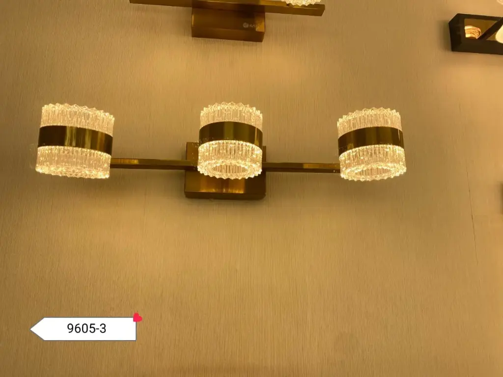 Golden Led Vanity Light